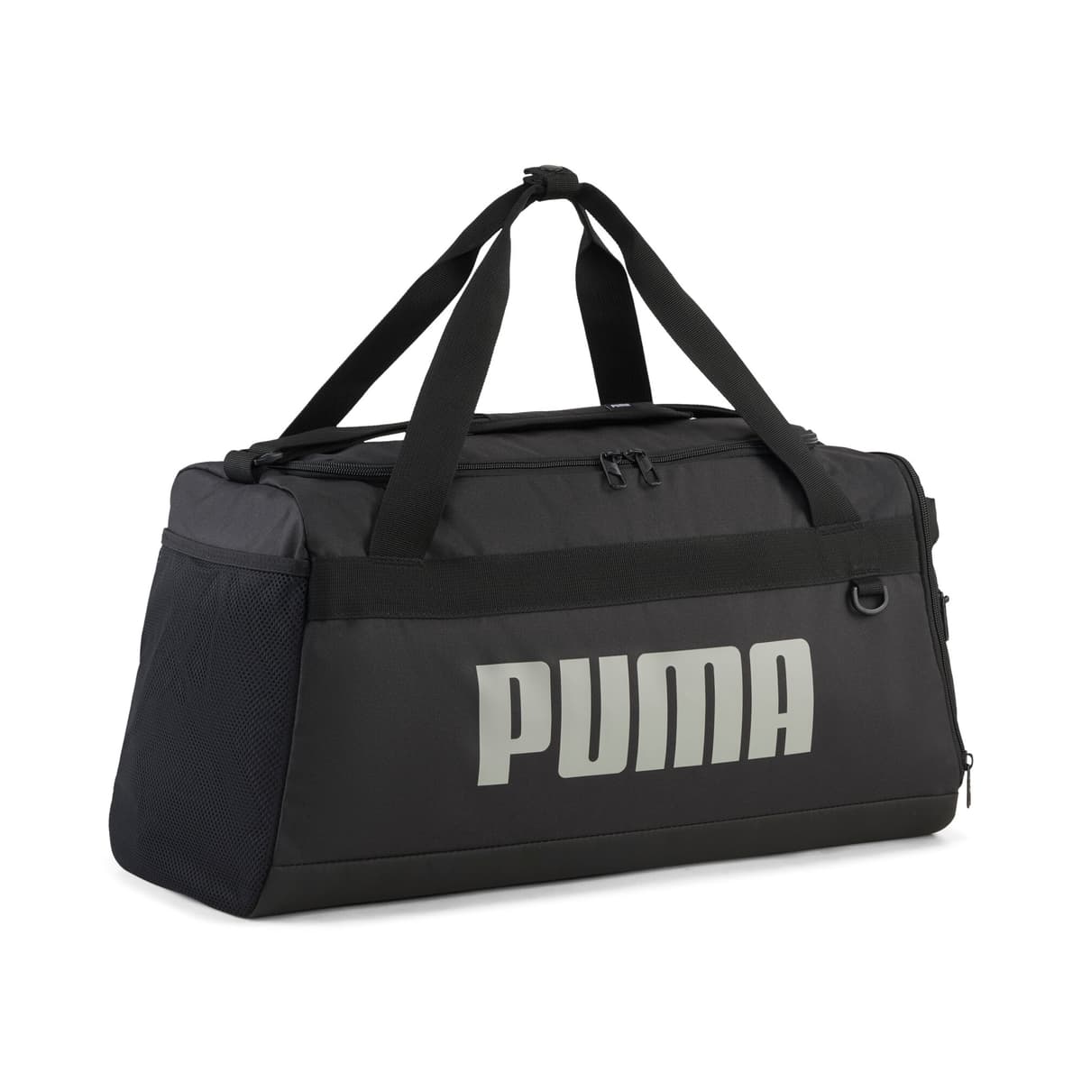 PUMA Challenger S duffeltas, Zwart/Grijs