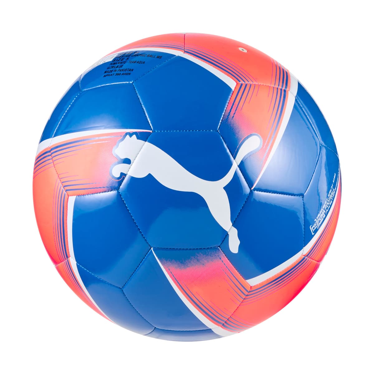 PUMA PRESTIGE voetbal, Blauw/Rood/Wit, Maat 5 thumbnail 2