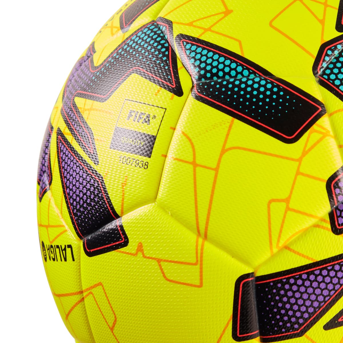 PUMA Orbita LaLiga 1 voetbal (FIFAÂ® Quality), Geel/Meerkleurig, Maat 5 thumbnail 2