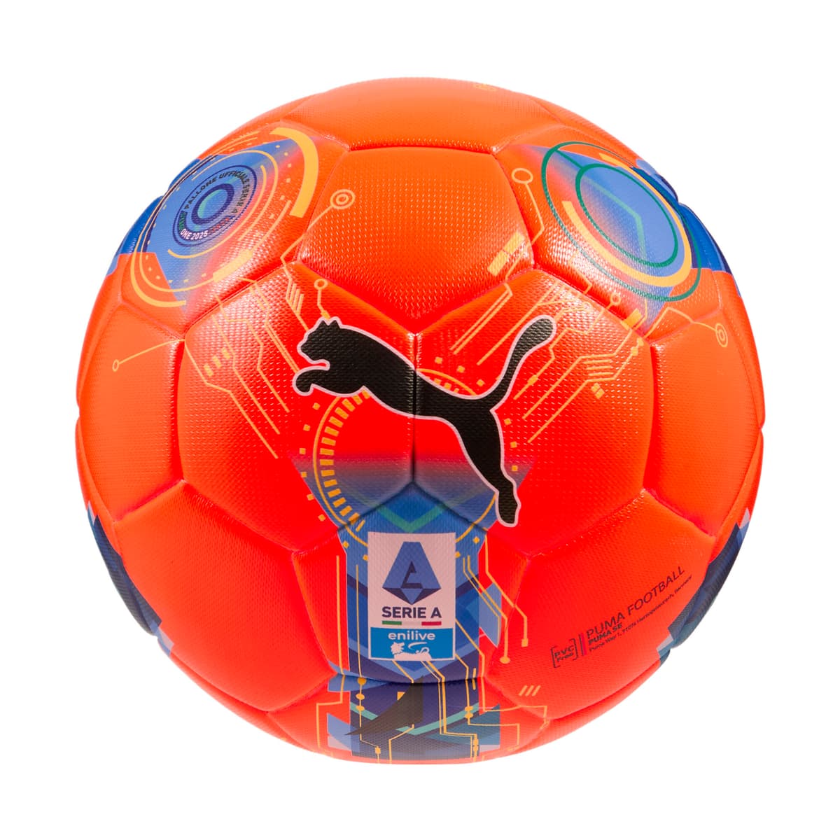 PUMA Orbita Serie A voetbal (FIFAÂ® Quality), Oranje, Maat 5