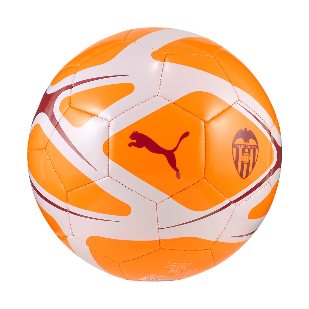 PUMA Valencia CF CULTURE voetbal, Rood/Oranje, Maat 5 thumbnail 2