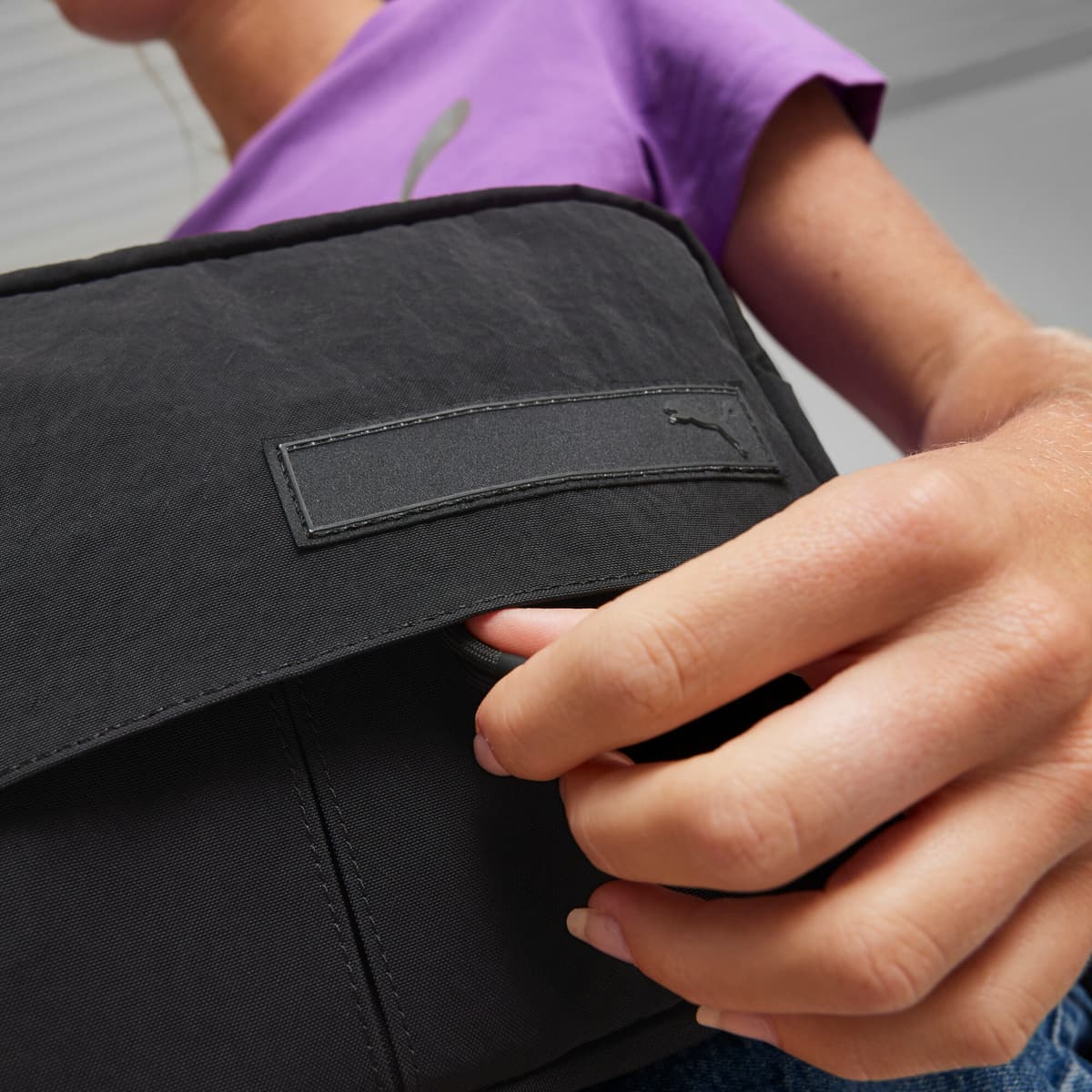 PUMA.BL crossbodytas, Zwart thumbnail 4