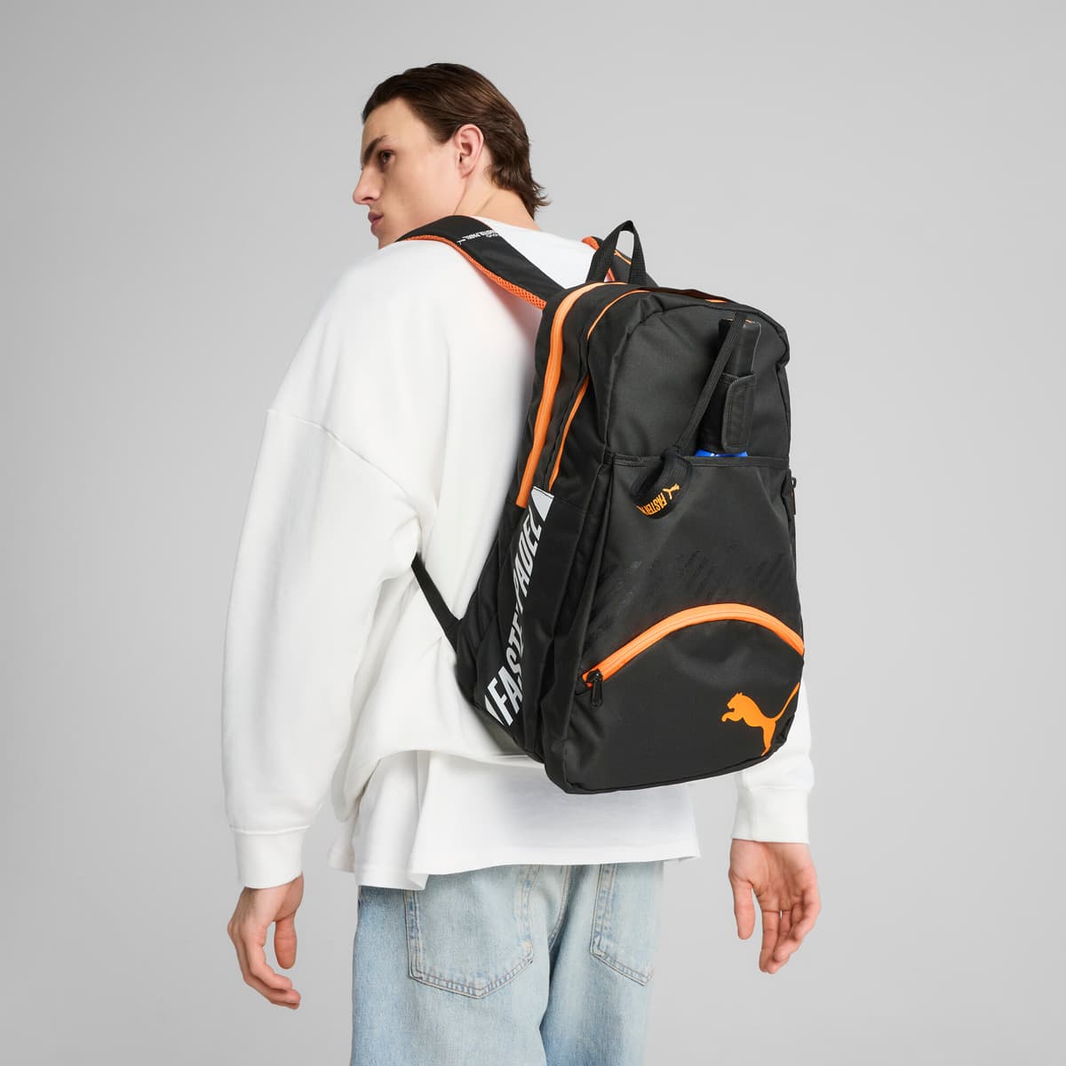 PUMA NOVA ELITE padelrugzak, Zwart/Wit thumbnail 5