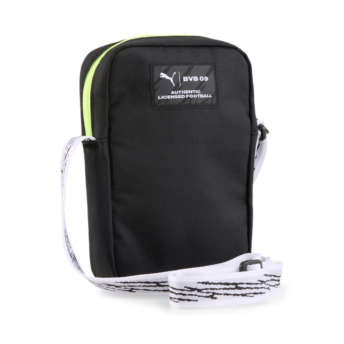 PUMA Borussia Dortmund crossbody-jubileumstas, Zwart thumbnail 4