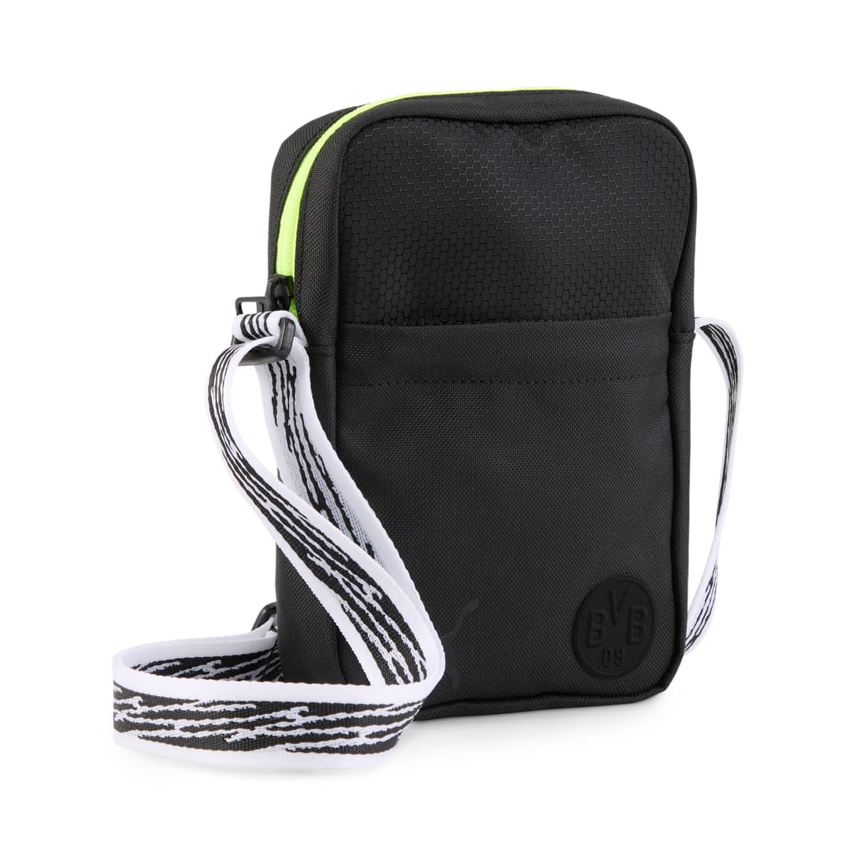 PUMA Borussia Dortmund crossbody-jubileumstas, Zwart