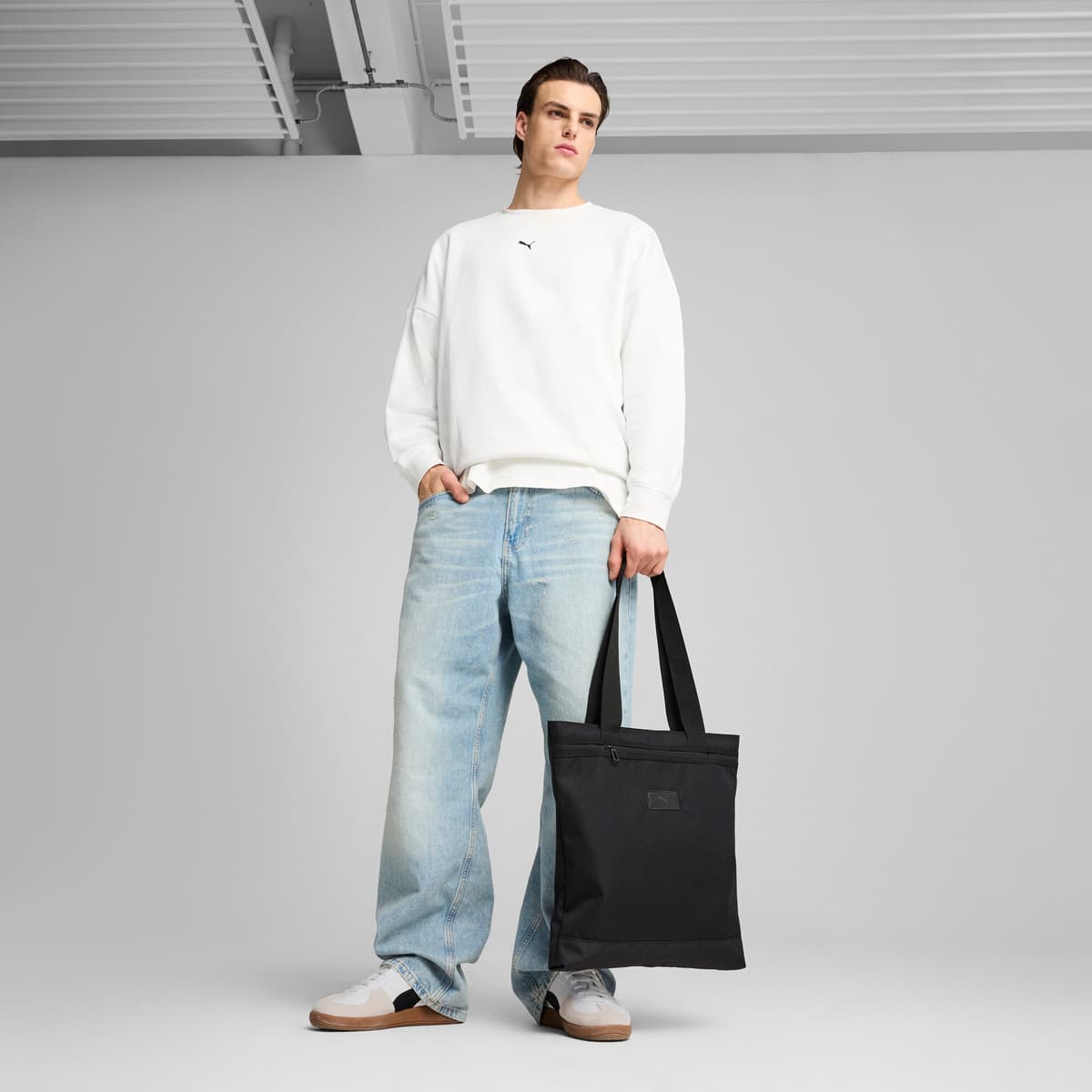 PUMA ESSENTIALS draagtas, Zwart thumbnail 4