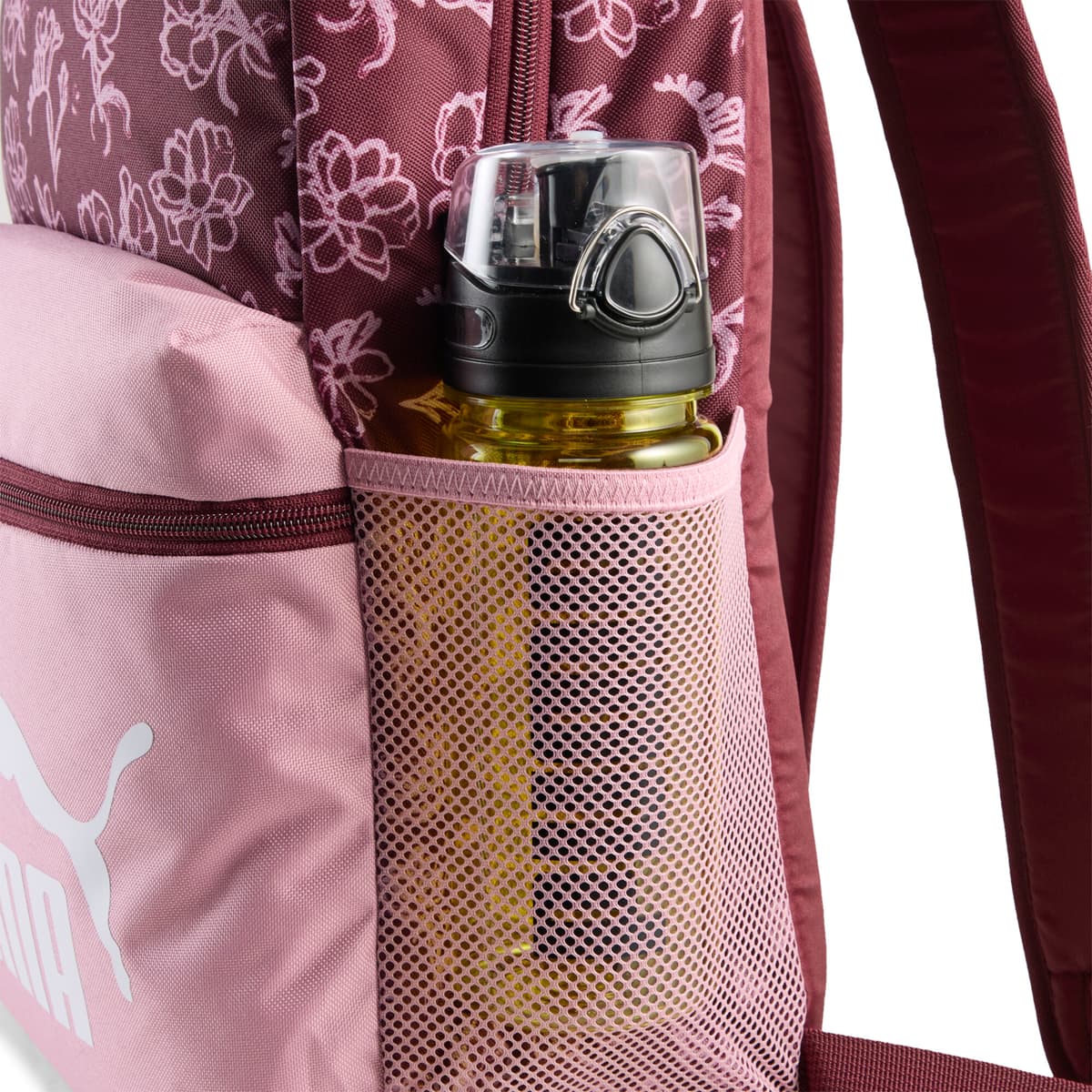 PUMA Phase 22 L rugzak met all-over-print, Roze thumbnail 3