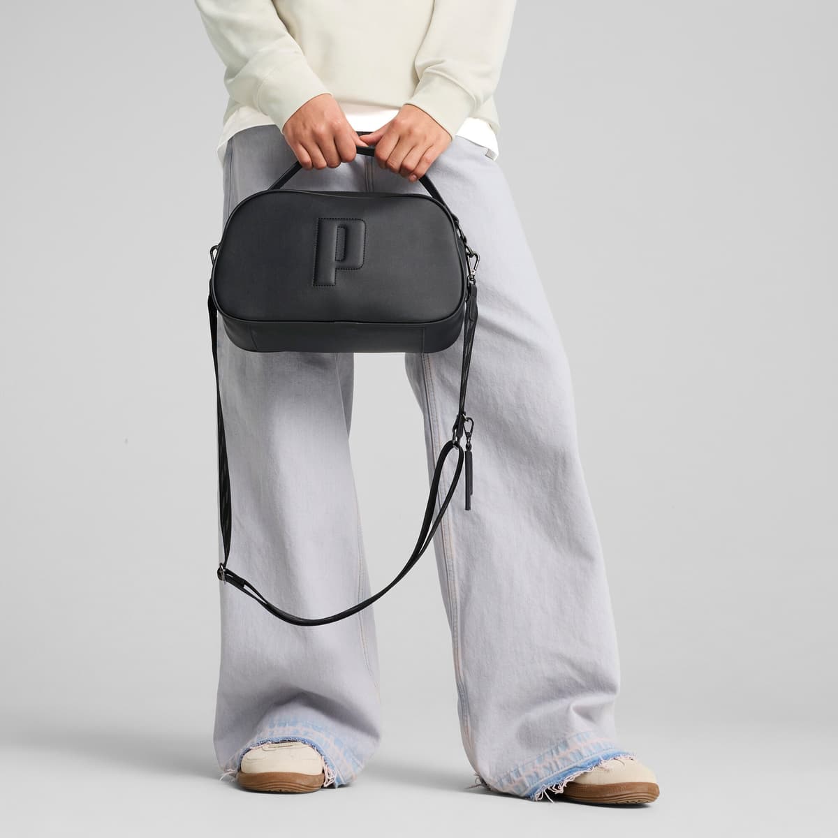 PUMA Sense kleine sporttas voor Dames, Zwart thumbnail 6