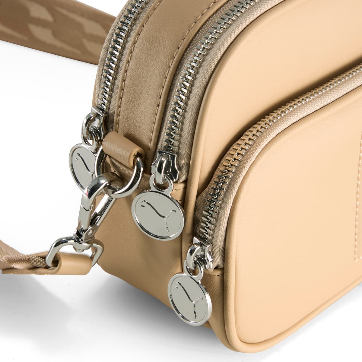 PUMA Sense crossbodytas voor Dames, Beige thumbnail 4