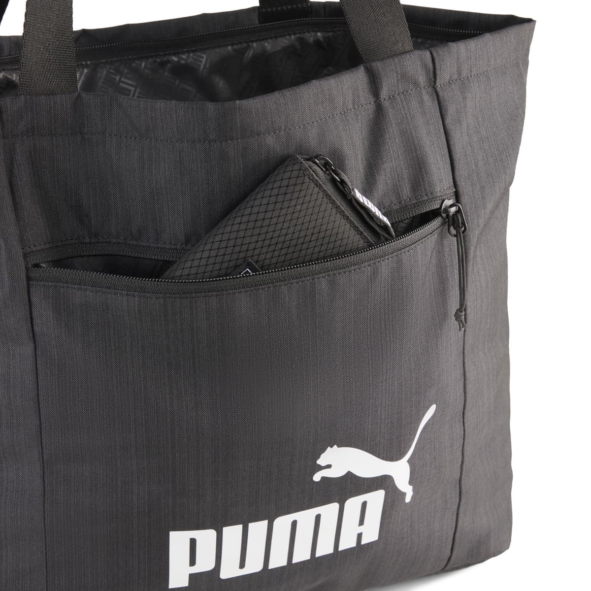 PUMA Base shopper voor Dames, Zwart thumbnail 3