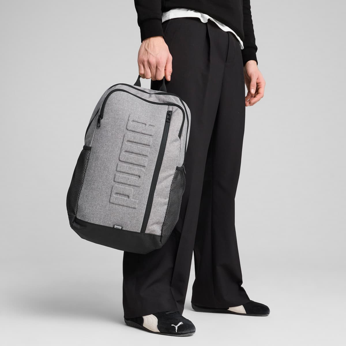 PUMA Heather rugzak S van 26 liter, Grijs thumbnail 5