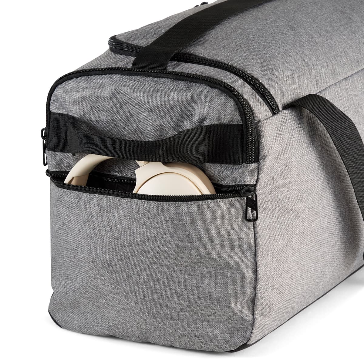 PUMA Buzz Heather kleine sporttas, Grijs thumbnail 2