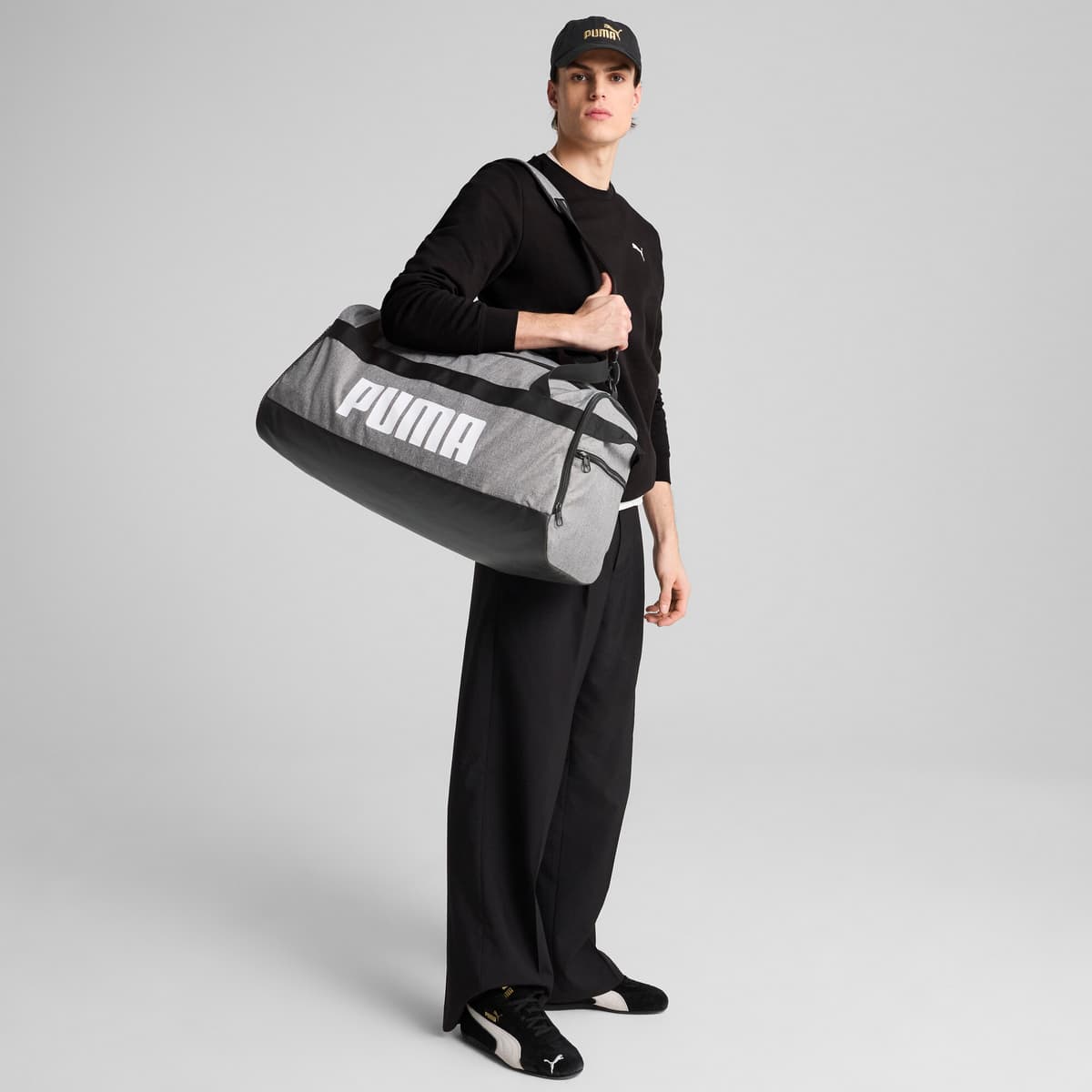 PUMA Challenger Heather medium 58L sporttas, Grijs thumbnail 6