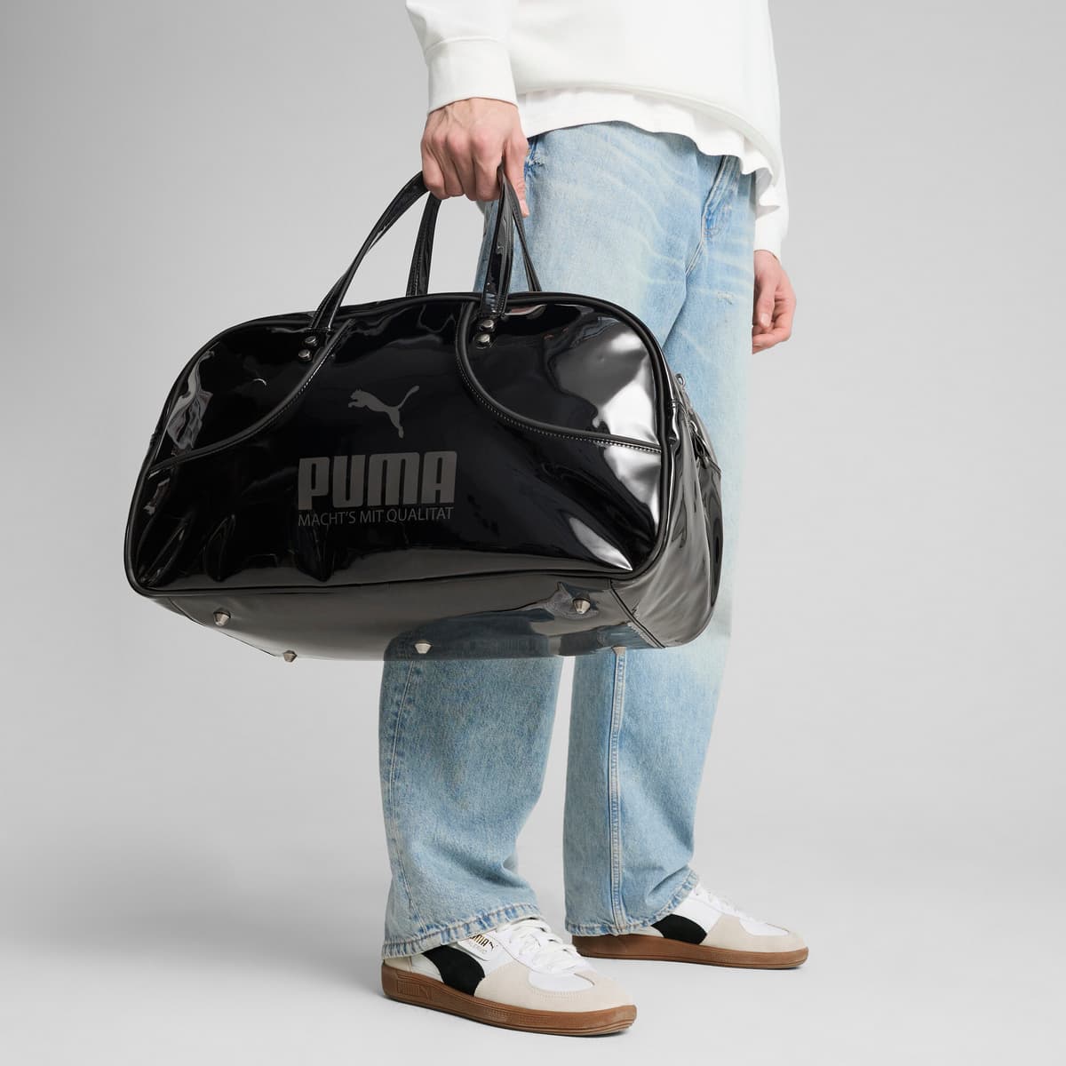 PUMA 1976 sporttas, Zwart thumbnail 8