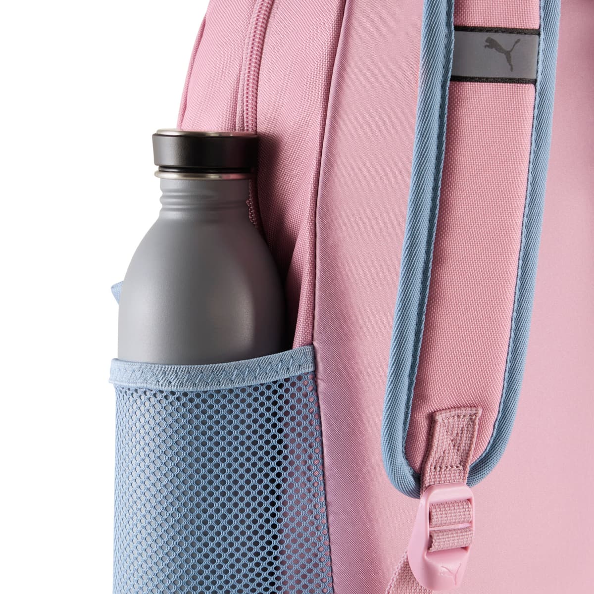 PUMA Phase kleine rugzak, Blauw/Roze thumbnail 2