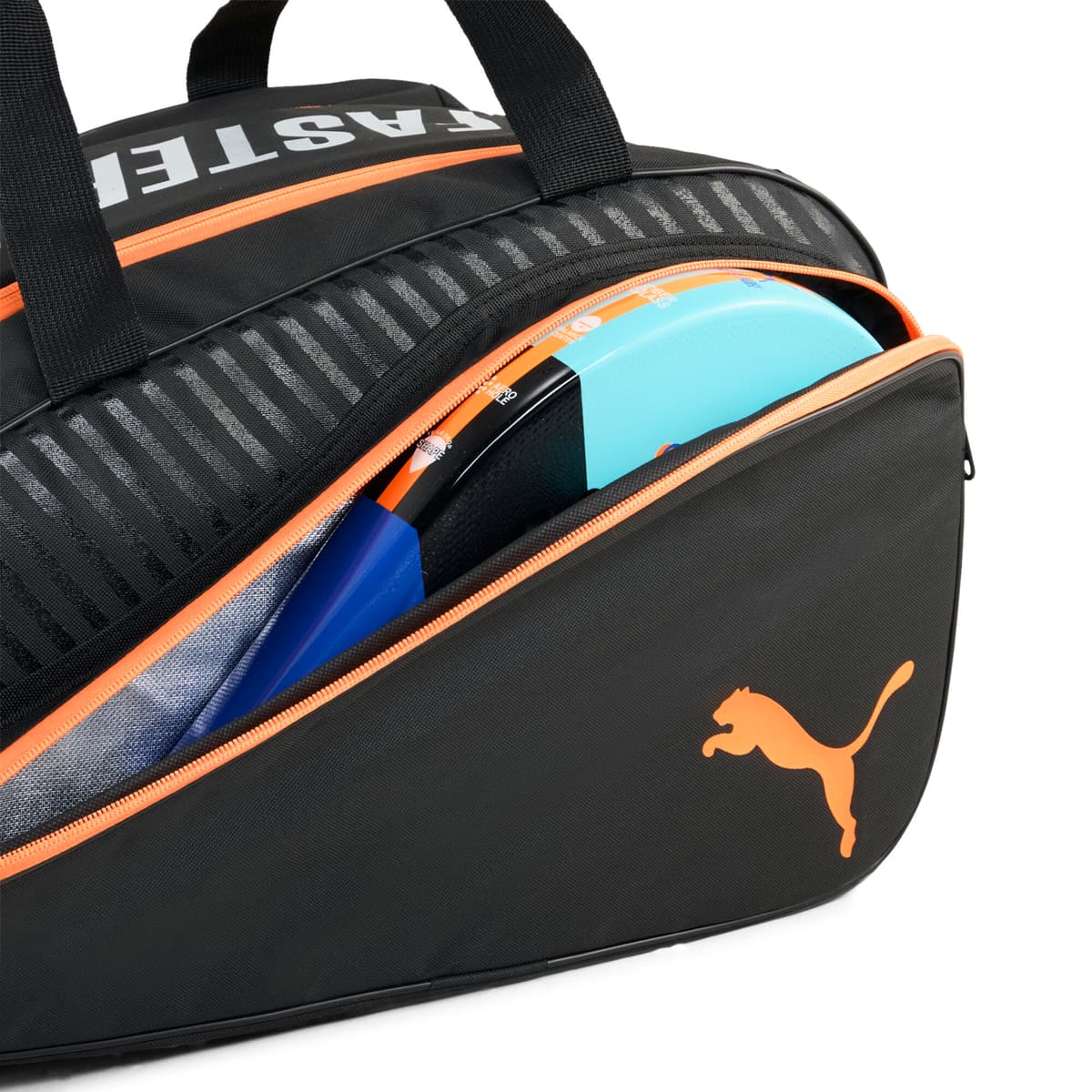 PUMA NOVA ELITE kleine padeltas, Zwart/Wit thumbnail 4