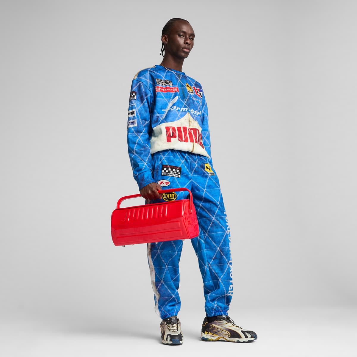 A$AP ROCKY x PUMA gereedschapstas, Rood thumbnail 5