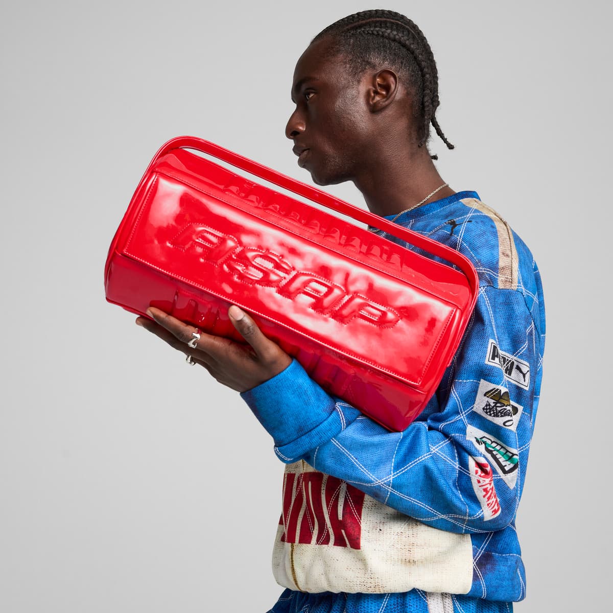 A$AP ROCKY x PUMA gereedschapstas, Rood thumbnail 4