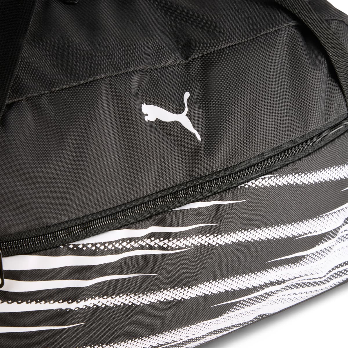 PUMA ATTACANTO sporttas (41 l), Zwart/Wit thumbnail 3