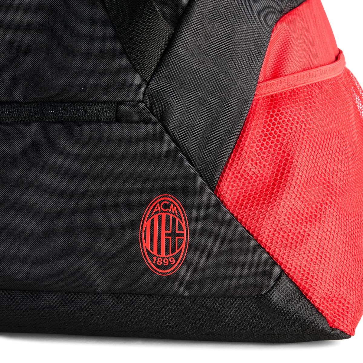 PUMA AC Milan teamtas (55 l), Zwart/Rood thumbnail 3