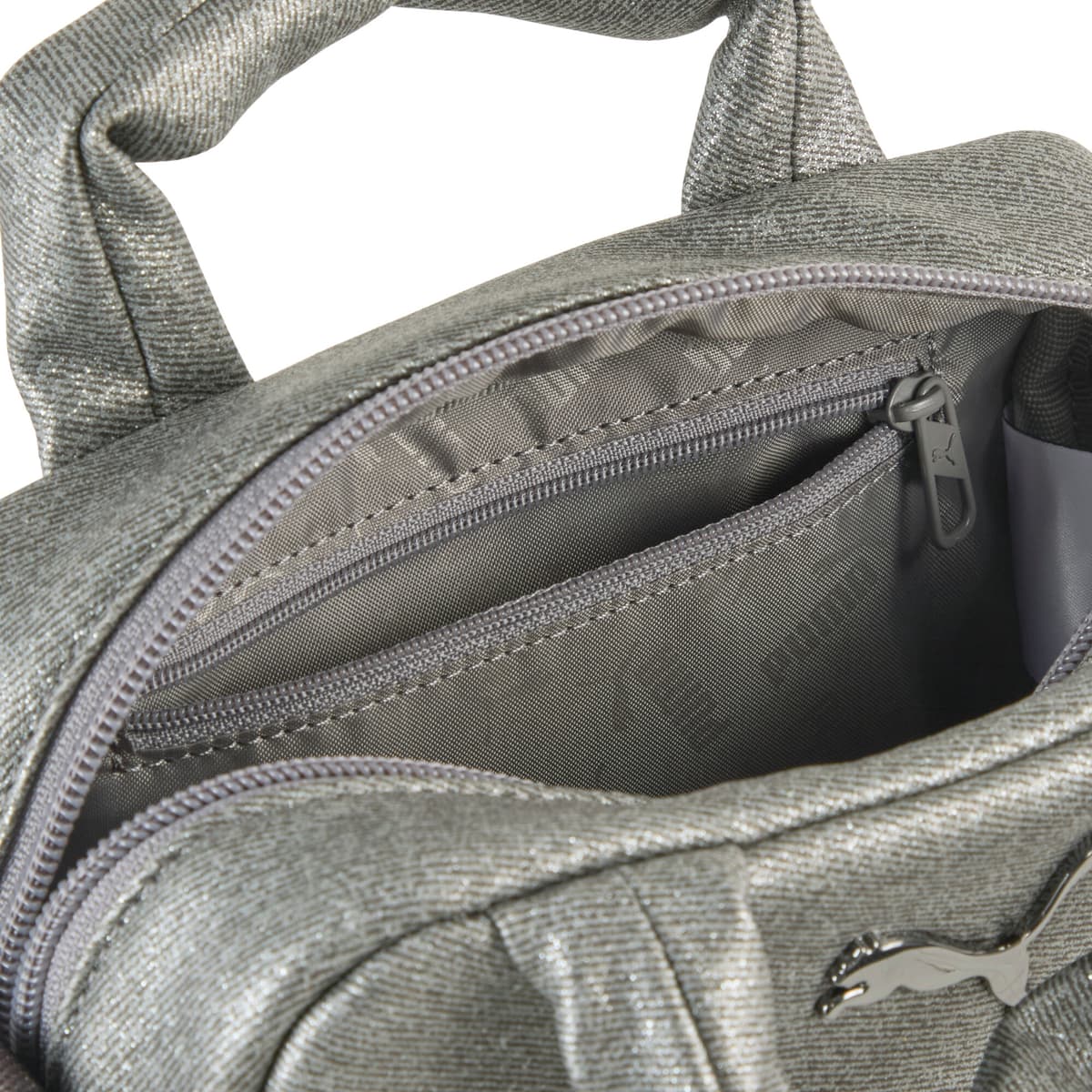 PUMA UP Glam mini-sporttas voor Dames, Grijs thumbnail 2