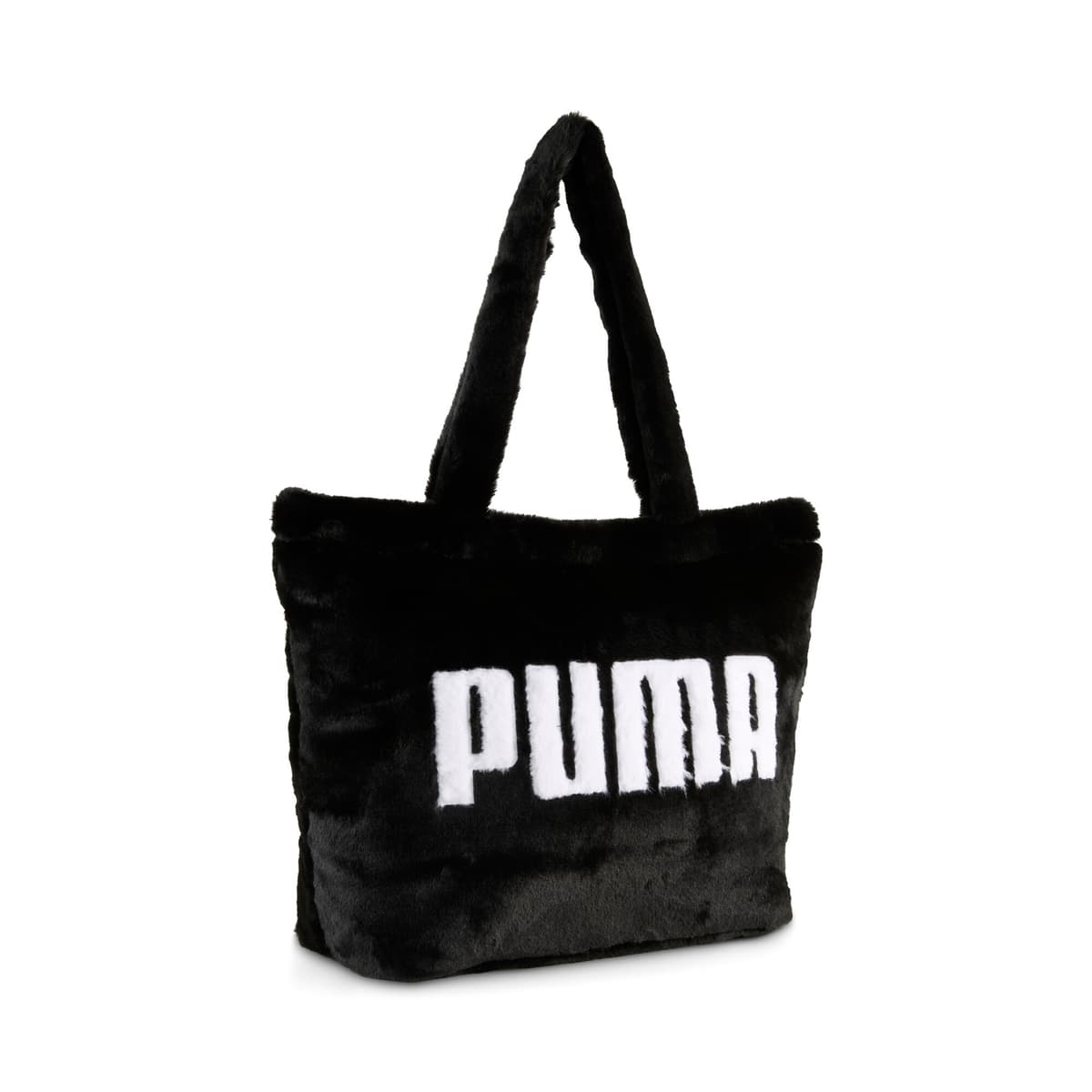 PUMA UP 17L shopper van imitatiebont voor Dames, Zwart