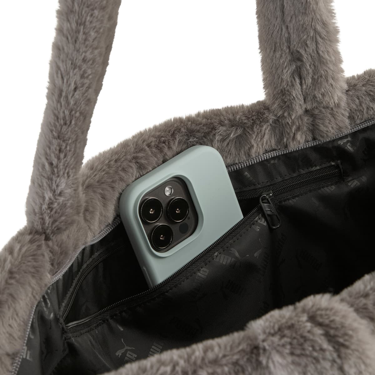 PUMA UP 17L shopper van imitatiebont voor Dames thumbnail 2