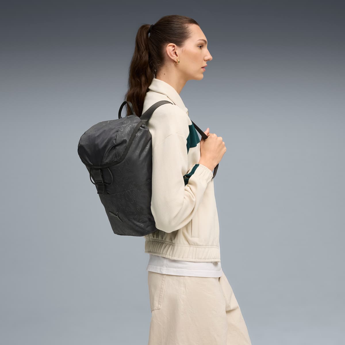 PUMA POP kleine rugzak voor Dames, Zwart thumbnail 4