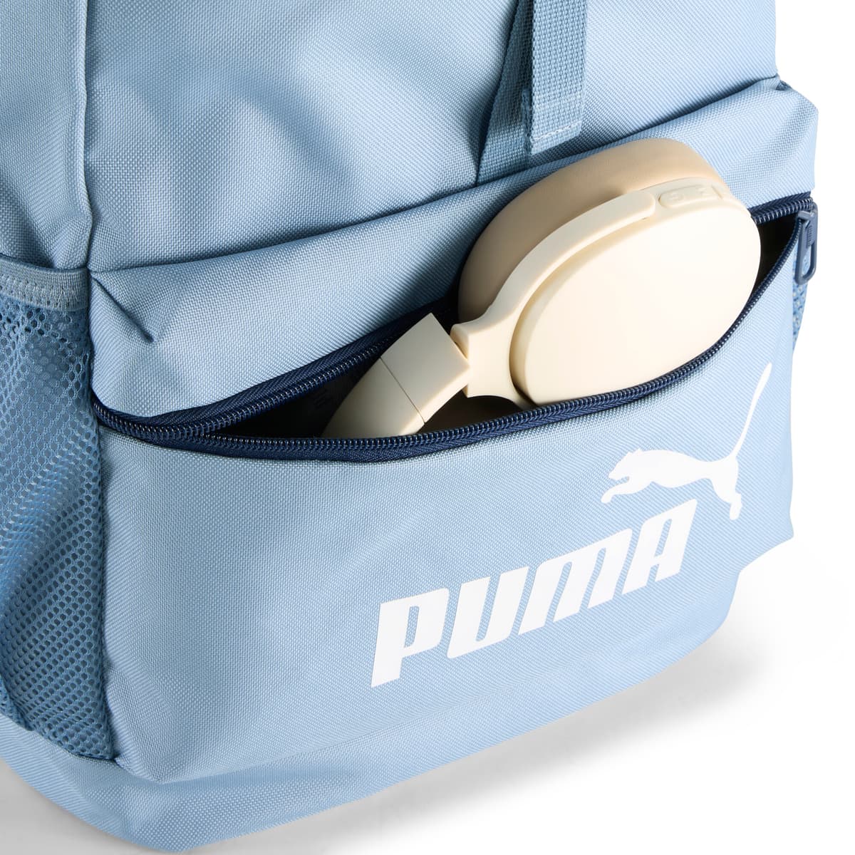PUMA Phase rugzak met kap, Blauw thumbnail 3