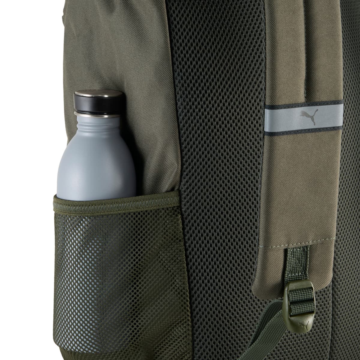 PUMA Phase rugzak met kap, Rood thumbnail 4