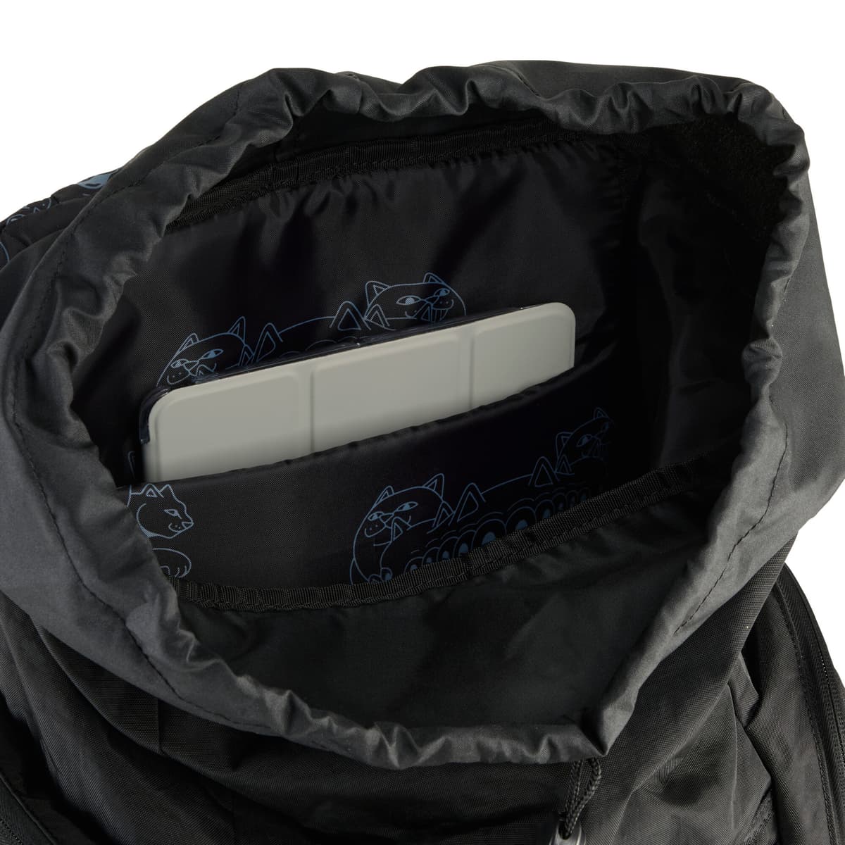 PUMA x RIPNDIP 25L rugzak voor Heren, Zwart thumbnail 2