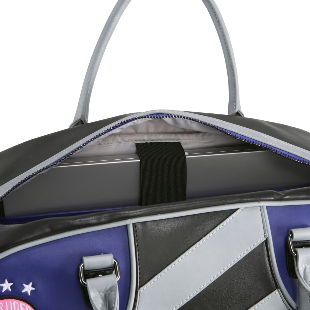 PUMA x KIDSUPER sporttas van 30 liter, Zwart/Grijs thumbnail 3