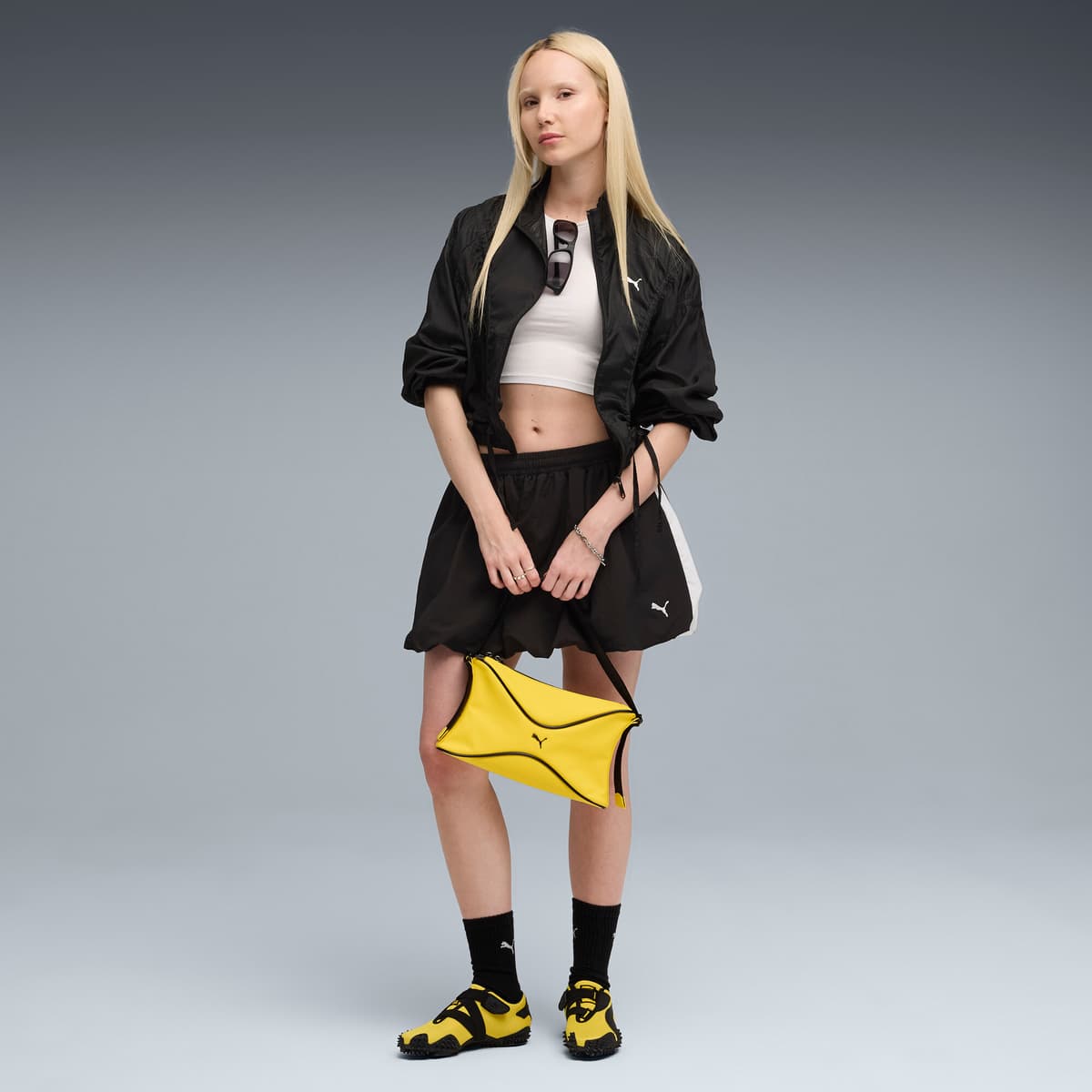 PUMA Verve Flute tas voor Dames, Geel thumbnail 5