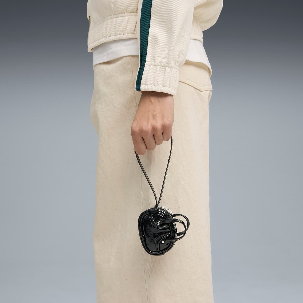 PUMA 1976 sporttas met sleutelhanger van 0,2 liter, Zwart thumbnail 5