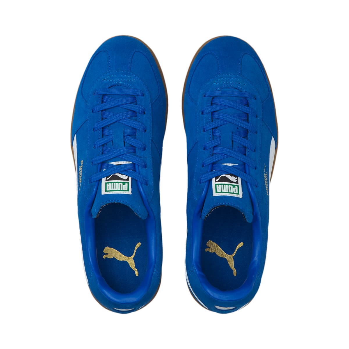PUMA Handball schoenen, Blauw/Wit, Maat 44,5 thumbnail 4