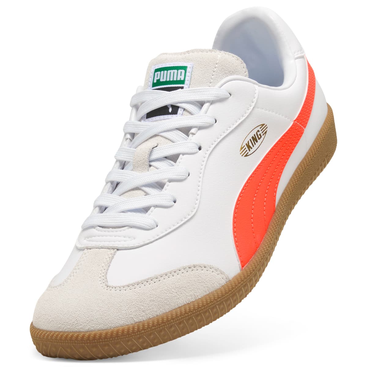 PUMA KING 21 IT voetbalschoenen, Rood/Wit, Maat 43 thumbnail 2