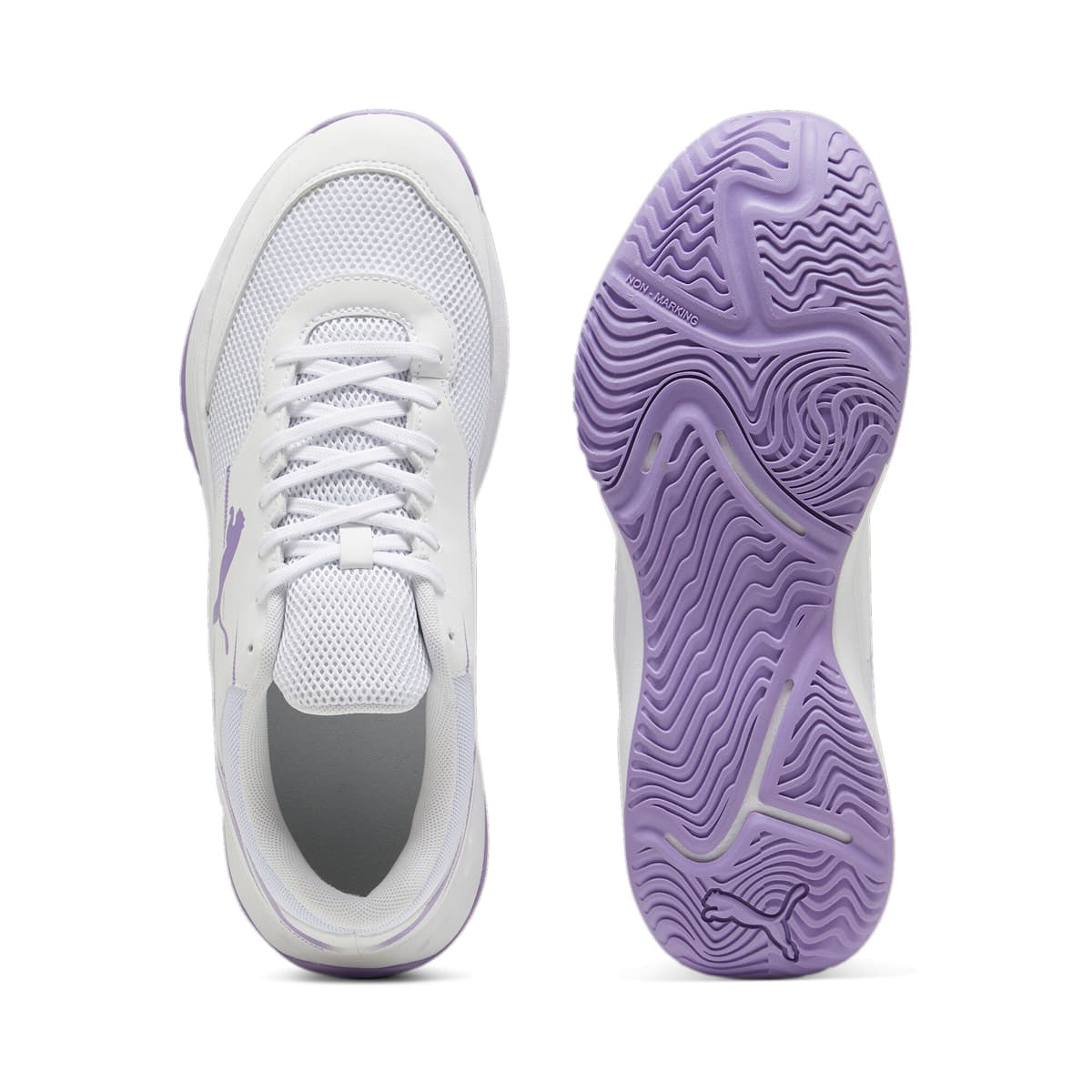 PUMA Varion II handbalschoenen, Wit, Maat 35,5 thumbnail 4