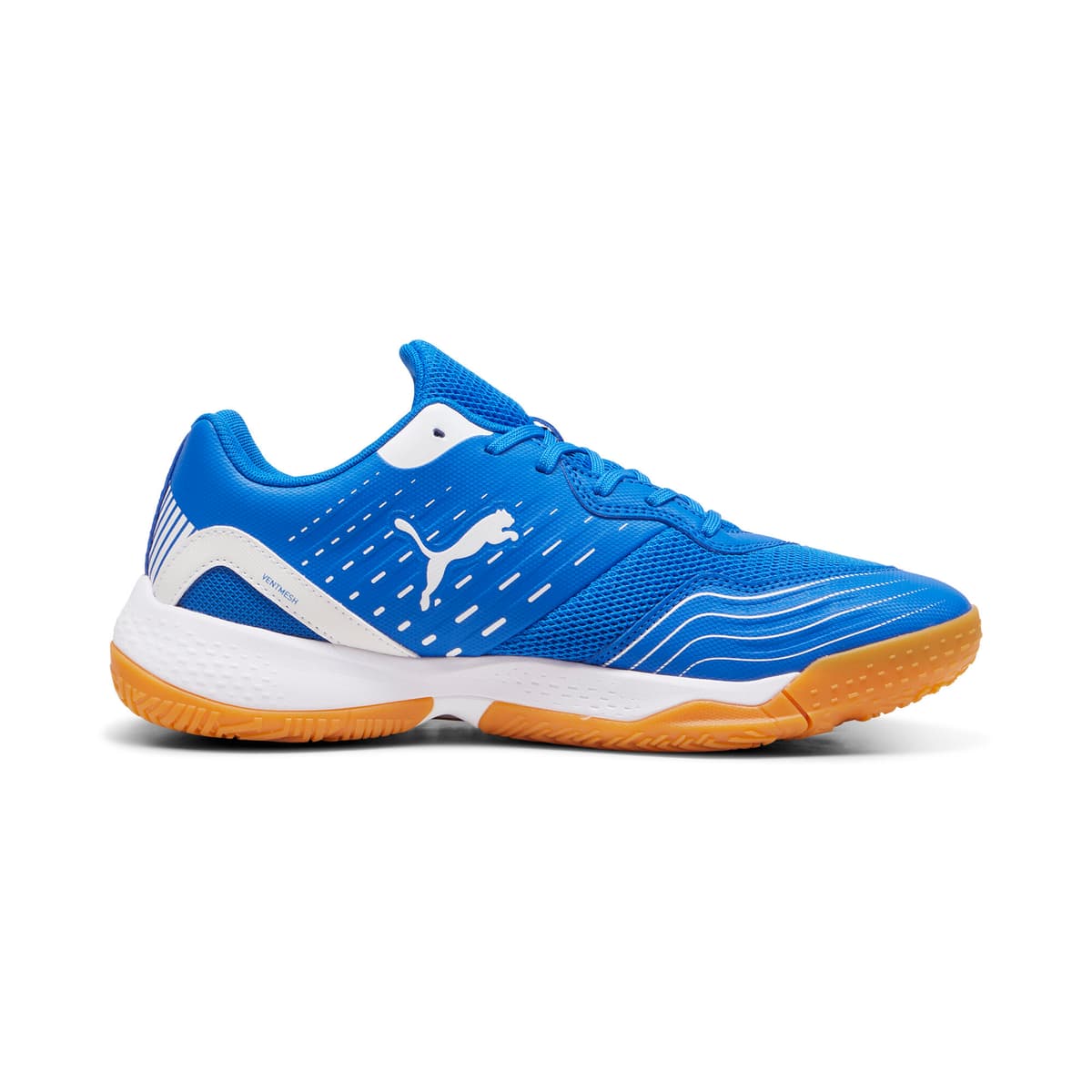PUMA Solarflash III zaalschoenen, Blauw/Wit, Maat 39 thumbnail 3