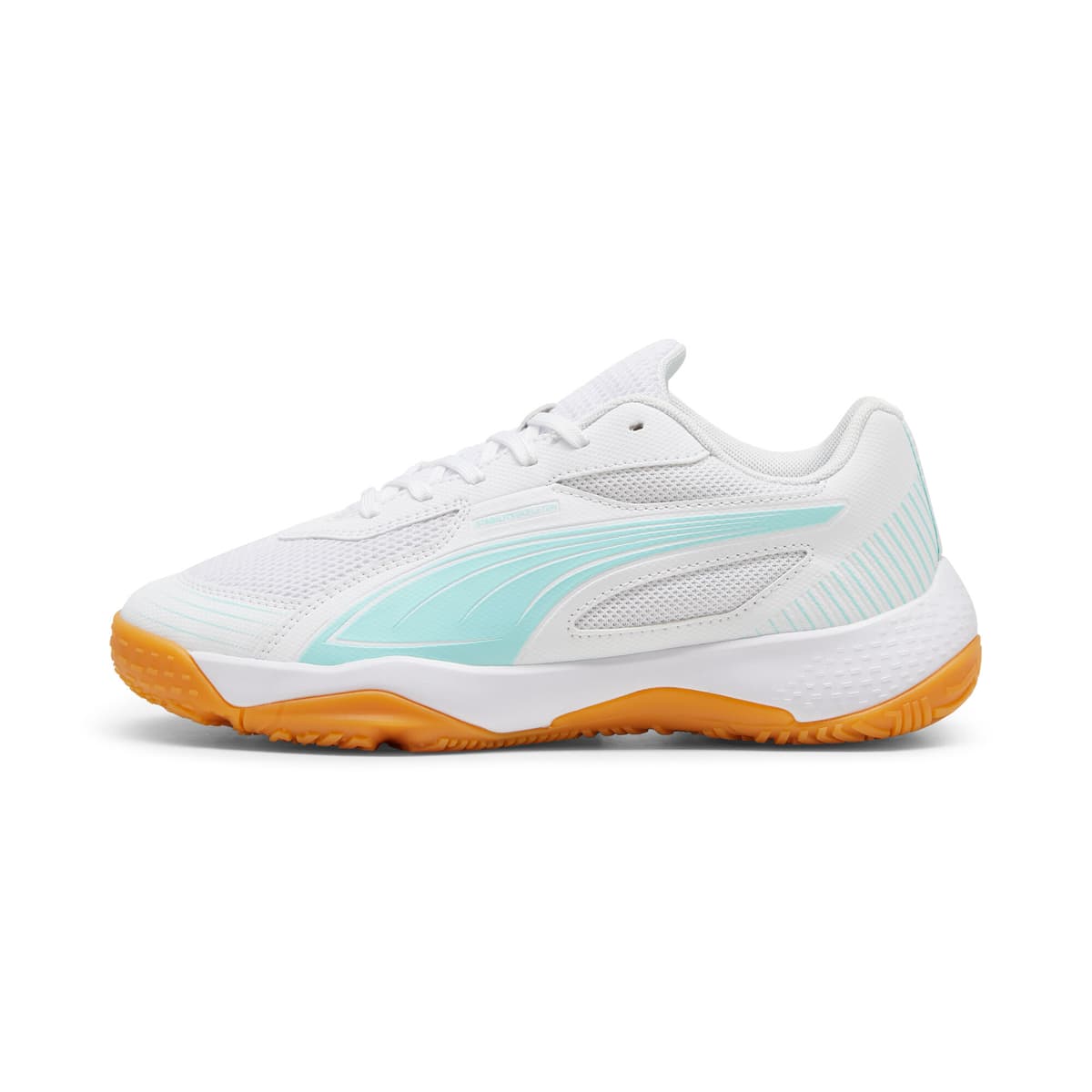 PUMA Solarflash III zaalschoenen, Wit, Maat 35,5
