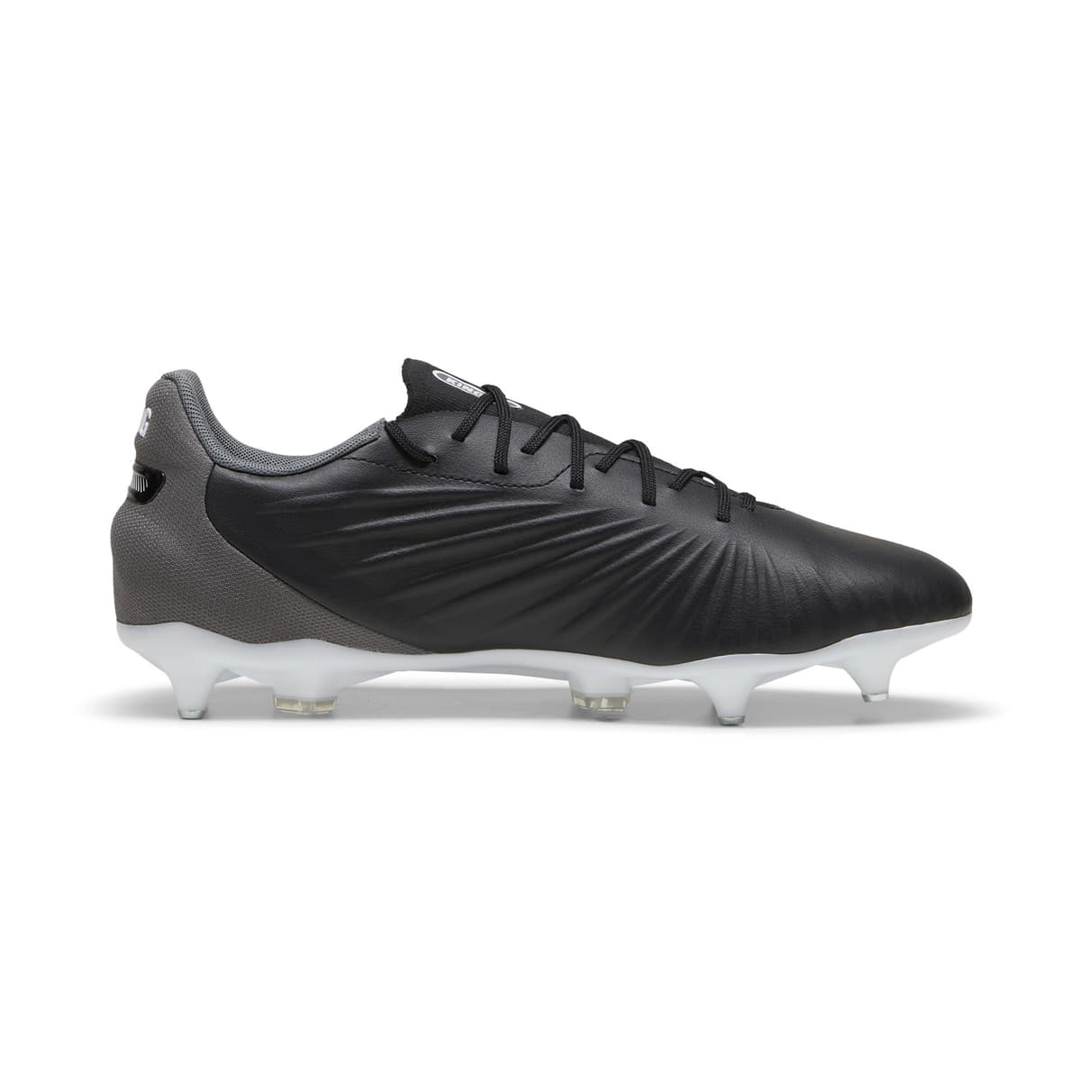 PUMA KING MATCH MxSG voetbalschoenen, Zwart/Grijs/Wit, Maat 40,5 thumbnail 3