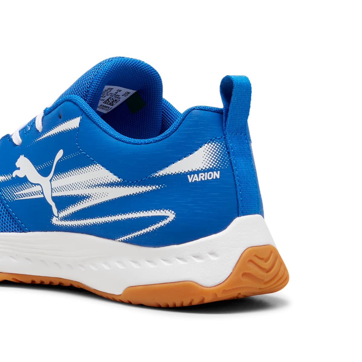 PUMA Varion II zaalschoenen, Blauw/Wit, Maat 35,5 thumbnail 5