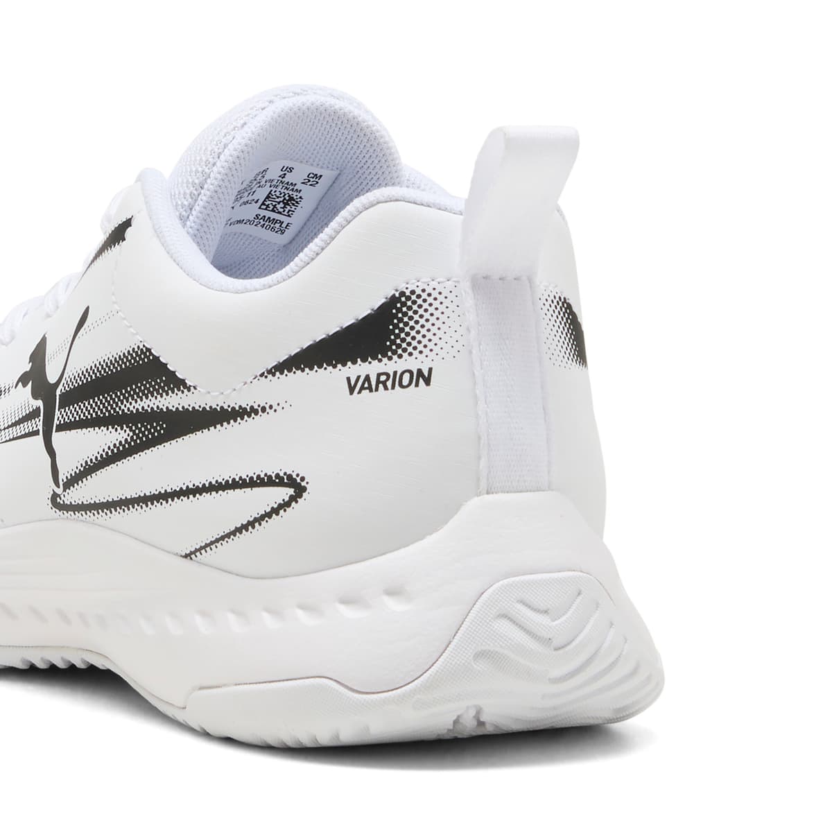 PUMA Varion II zaalschoenen, Zwart/Wit, Maat 37 thumbnail 5