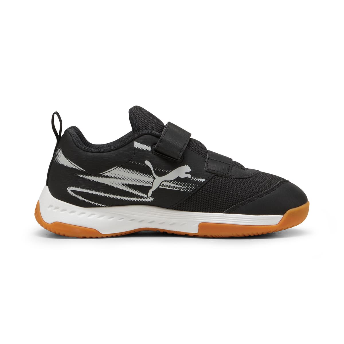 PUMA Varion II zaalschoenen, Zwart/Grijs, Maat 30 thumbnail 3