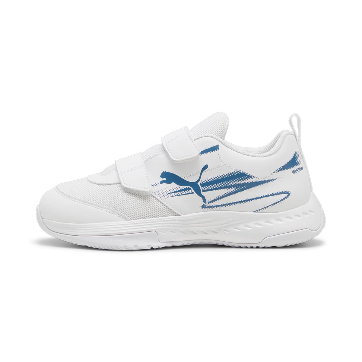 PUMA Varion II zaalschoenen, Blauw/Wit, Maat 35,5