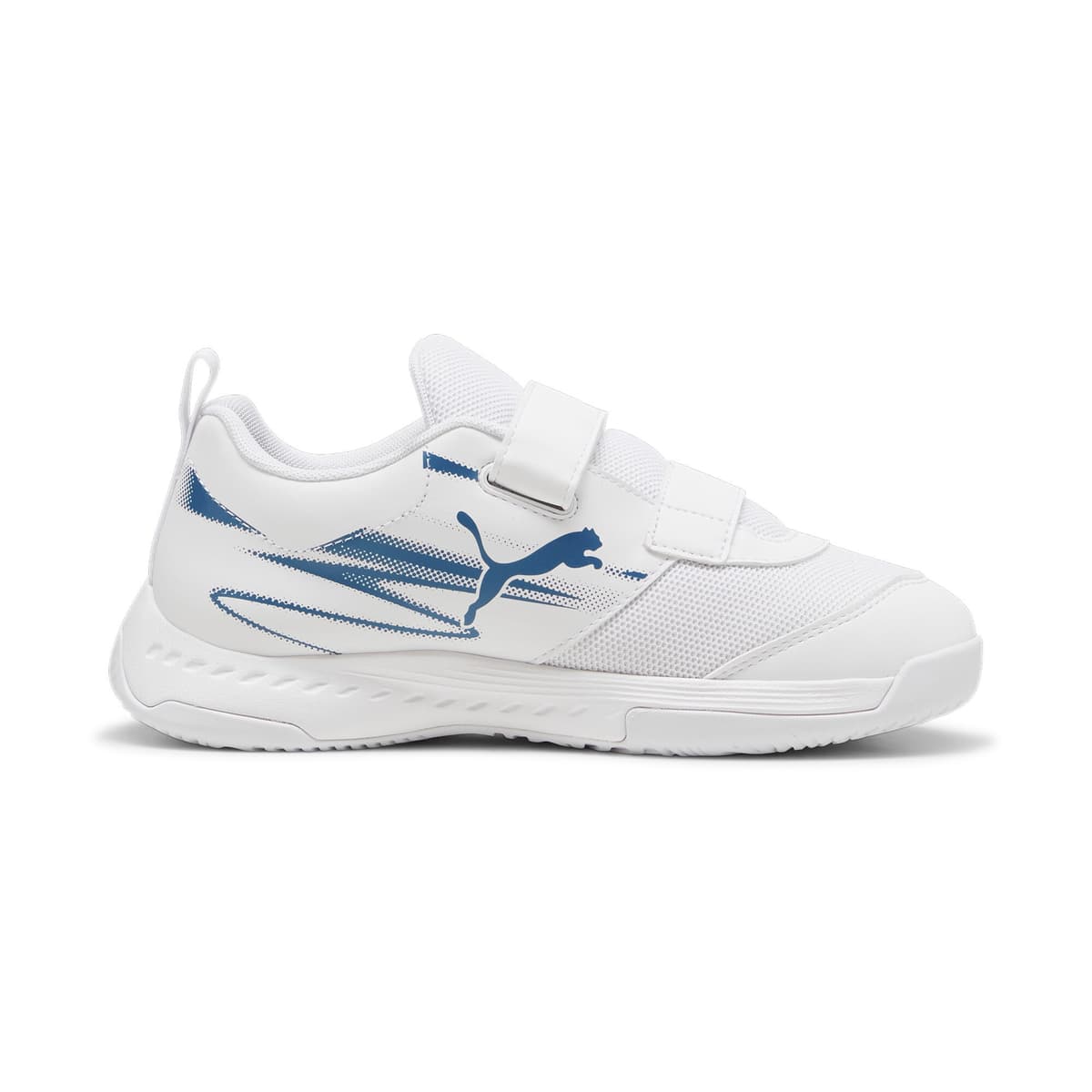 PUMA Varion II zaalschoenen, Blauw/Wit, Maat 35,5 thumbnail 3