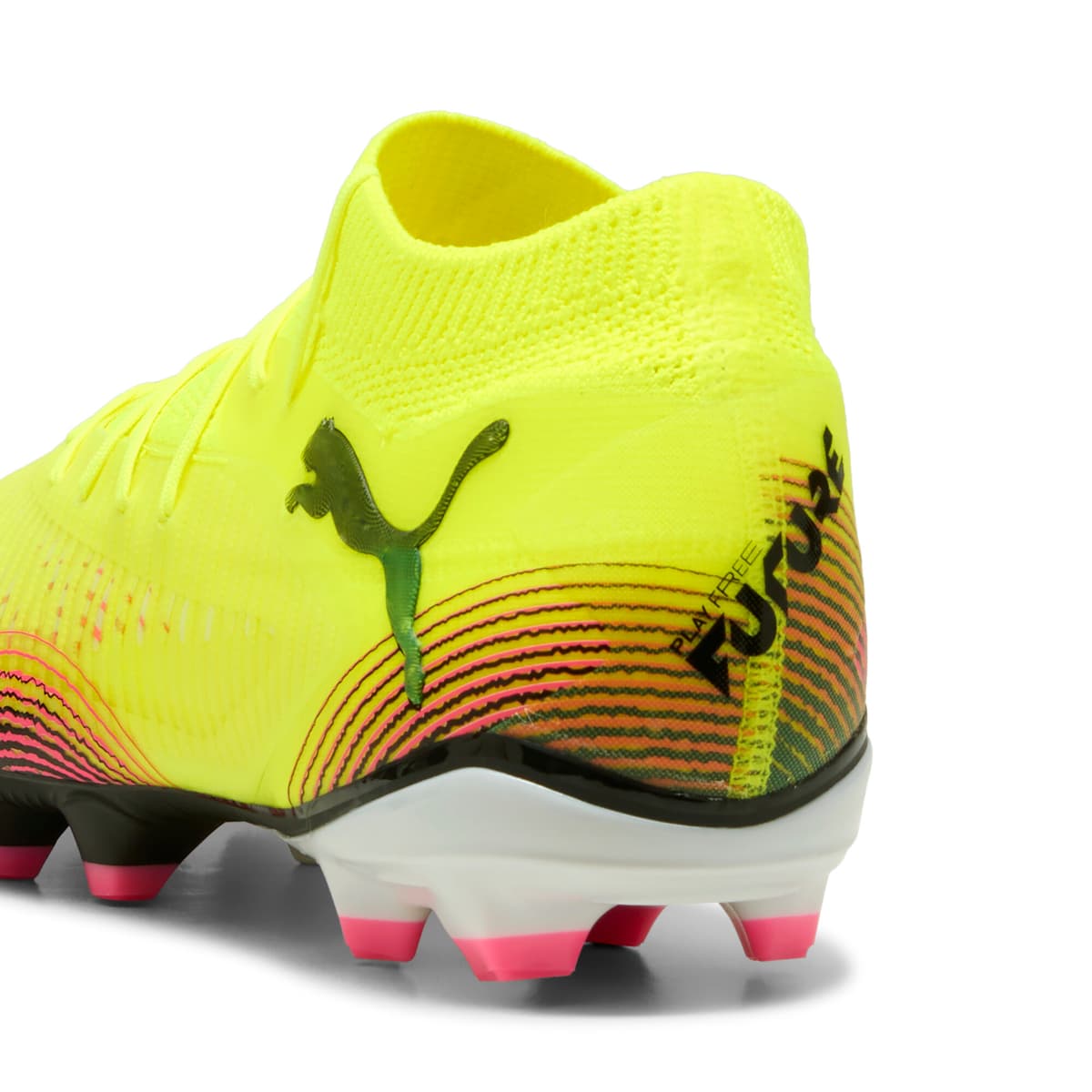 PUMA FUTURE 8 PRO FG/AG voetbalschoenen, Zwart/Geel, Maat 40 thumbnail 5