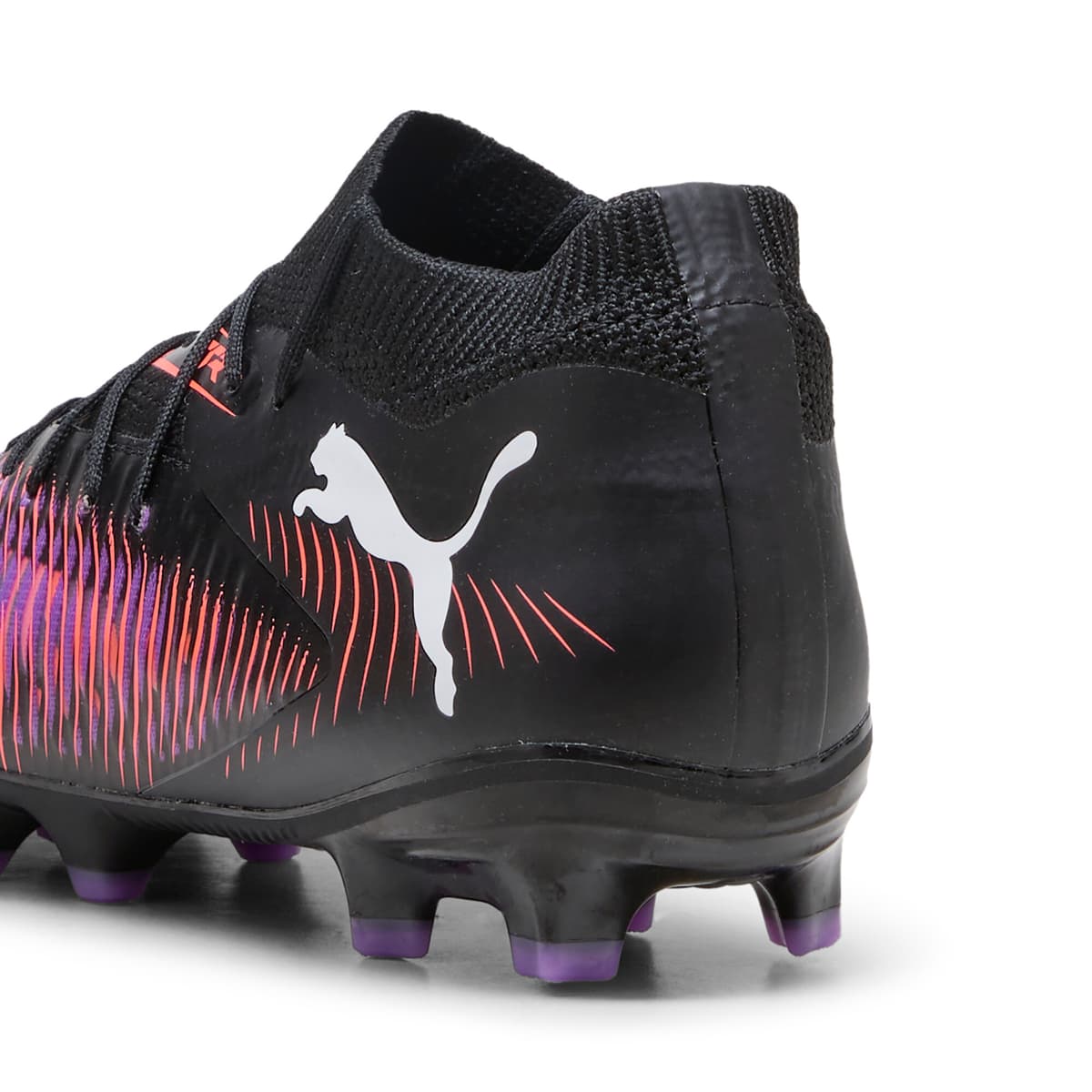 PUMA FUTURE 8 PRO FG/AG voetbalschoenen, Zwart/Rood/Wit, Maat 38,5 thumbnail 5