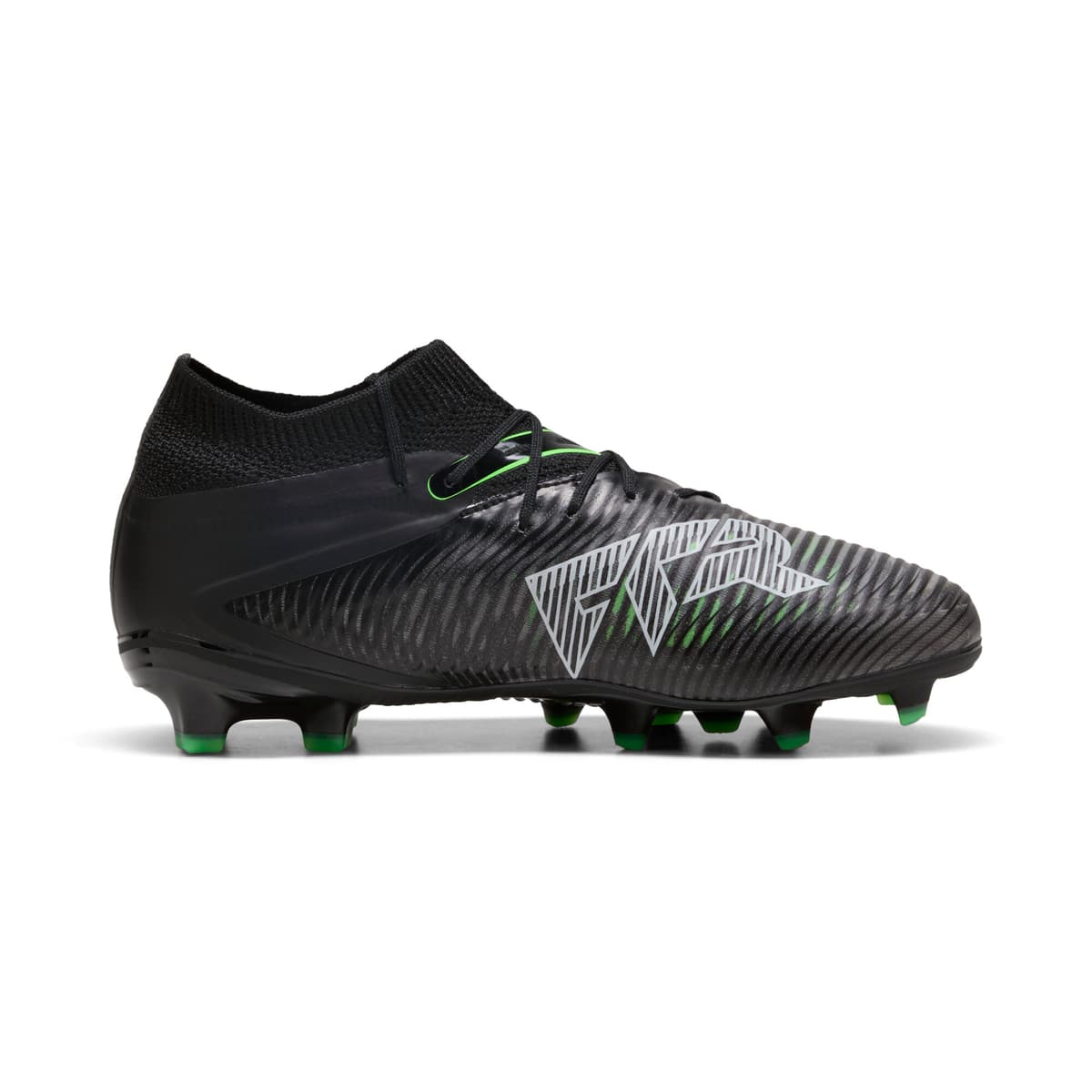 PUMA FUTURE 8 PRO FG/AG voetbalschoenen, Groen/Zwart/Grijs, Maat 32 thumbnail 3