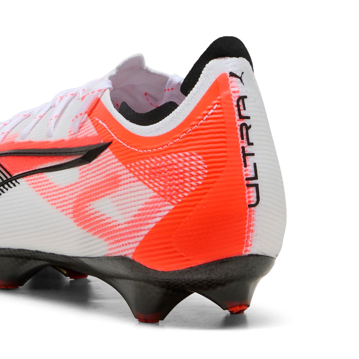 PUMA ULTRA 5 CARBON FG voetbalschoenen, Zwart/Rood/Wit, Maat 46 thumbnail 6