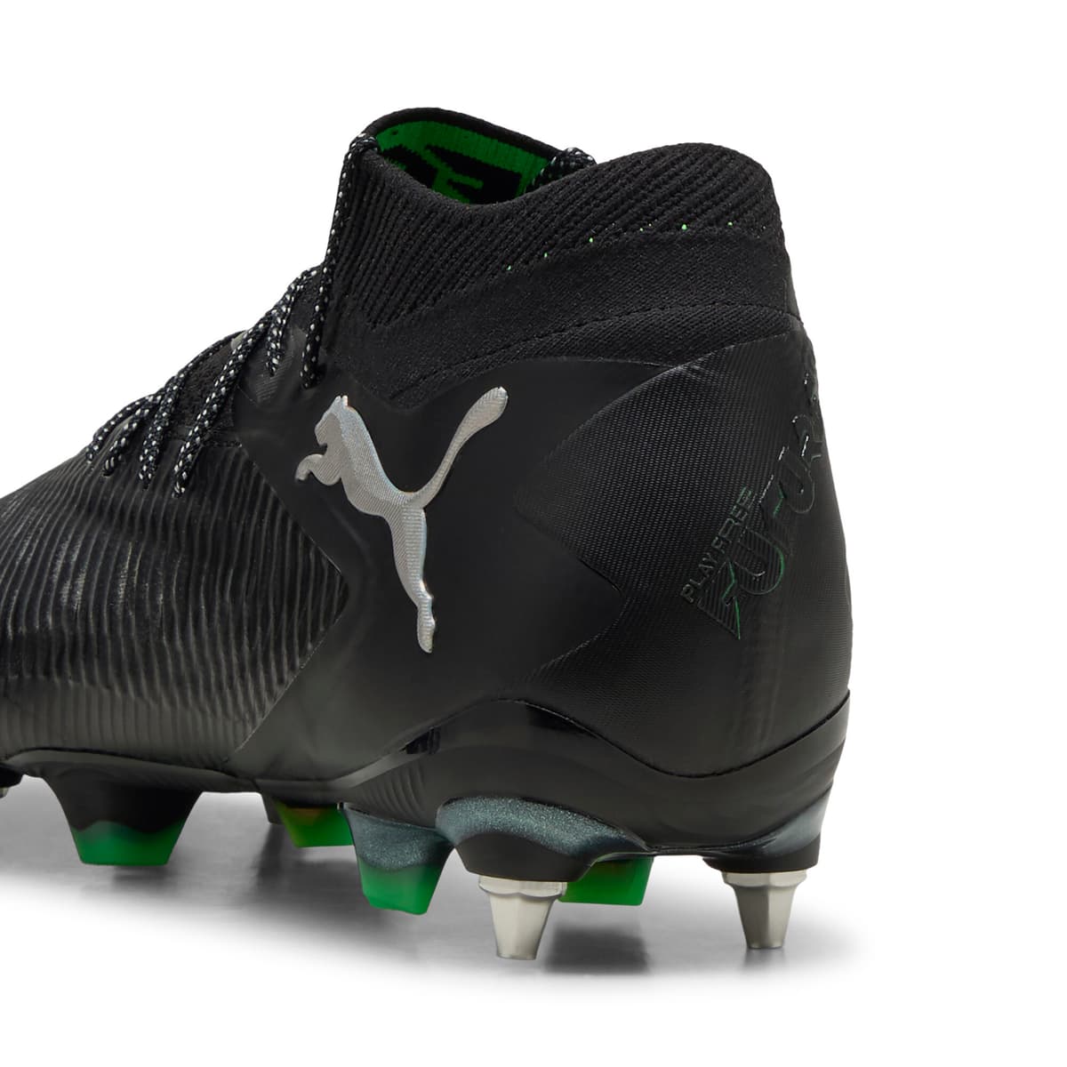 PUMA FUTURE ULTIMATE MxSG voetbalschoenen, Groen/Zwart/Grijs, Maat 46,5 thumbnail 5
